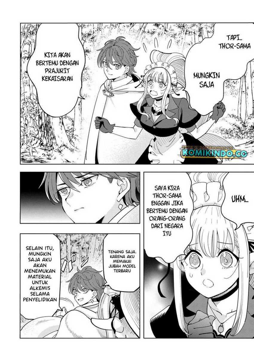 Souzou Renkinjutsushi wa Jiyuu wo Ouka suru: Kokyou wo Tsuihou saretara, Maou no Ohizamoto de Chouzetsu Kouka no Magic Item Tsukuri-houdai ni Narimashita Chapter 15.2 Gambar 13