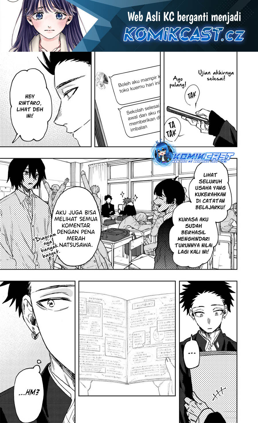 Baca Manga Kaoru Hana wa Rin to Saku Chapter 86 Gambar 2