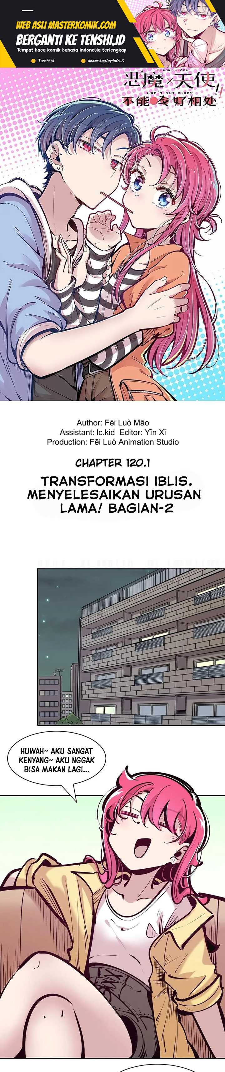 Baca Manhua Demon X Angel, Can’t Get Along! Chapter 120.1 Gambar 2