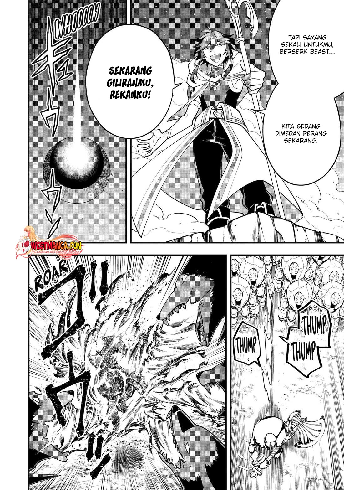 Kouryakuhon o Kushi Suru Saikyou no Mahoutsukai ~”meirei sa sero” to wa Iwa Senai Oreryuu Mao Tobatsu Saizen Ruuto ~ Chapter 64 Gambar 10