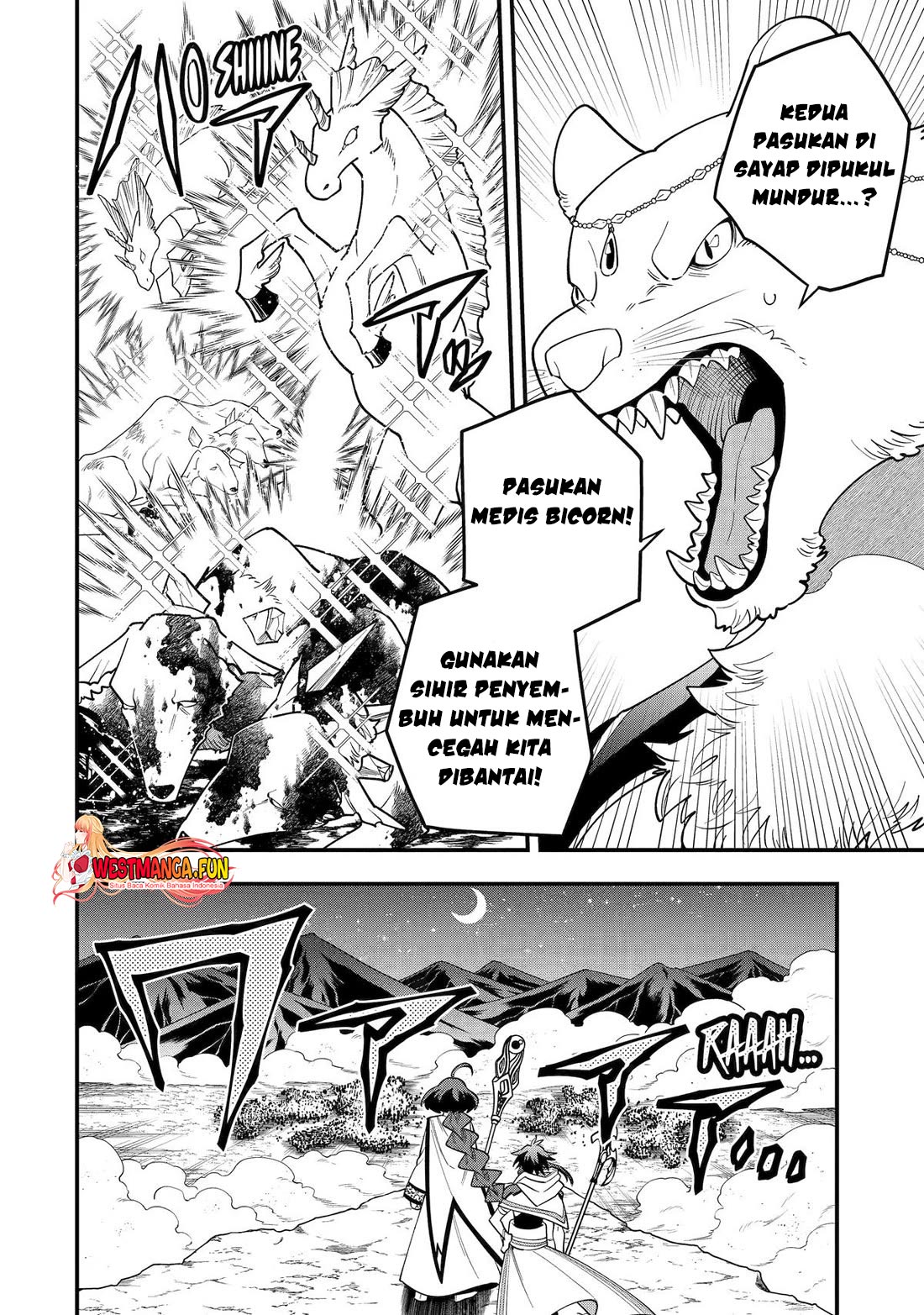 Kouryakuhon o Kushi Suru Saikyou no Mahoutsukai ~”meirei sa sero” to wa Iwa Senai Oreryuu Mao Tobatsu Saizen Ruuto ~ Chapter 64 Gambar 14