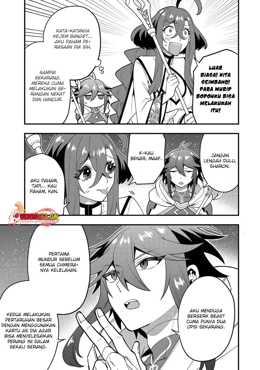Kouryakuhon o Kushi Suru Saikyou no Mahoutsukai ~”meirei sa sero” to wa Iwa Senai Oreryuu Mao Tobatsu Saizen Ruuto ~ Chapter 64 Gambar 15
