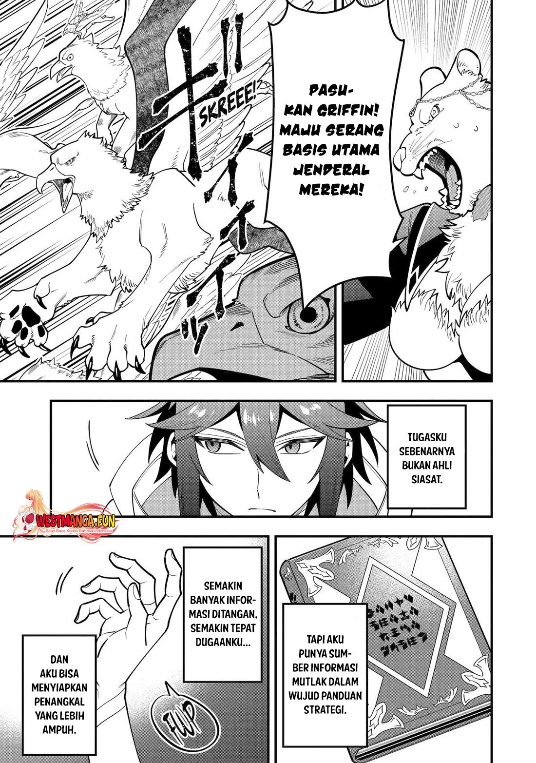 Kouryakuhon o Kushi Suru Saikyou no Mahoutsukai ~”meirei sa sero” to wa Iwa Senai Oreryuu Mao Tobatsu Saizen Ruuto ~ Chapter 64 Gambar 17