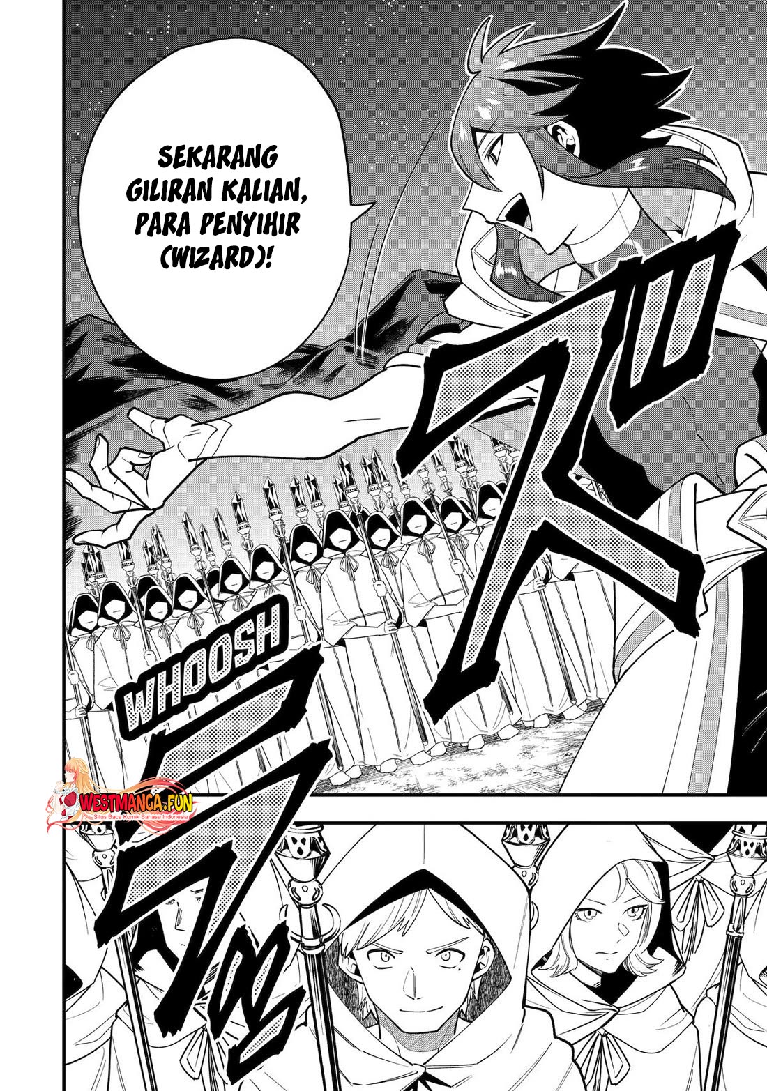 Kouryakuhon o Kushi Suru Saikyou no Mahoutsukai ~”meirei sa sero” to wa Iwa Senai Oreryuu Mao Tobatsu Saizen Ruuto ~ Chapter 64 Gambar 19
