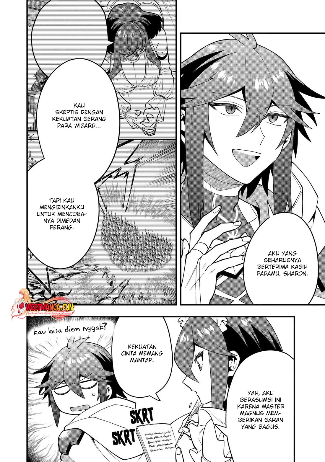 Kouryakuhon o Kushi Suru Saikyou no Mahoutsukai ~”meirei sa sero” to wa Iwa Senai Oreryuu Mao Tobatsu Saizen Ruuto ~ Chapter 64 Gambar 26