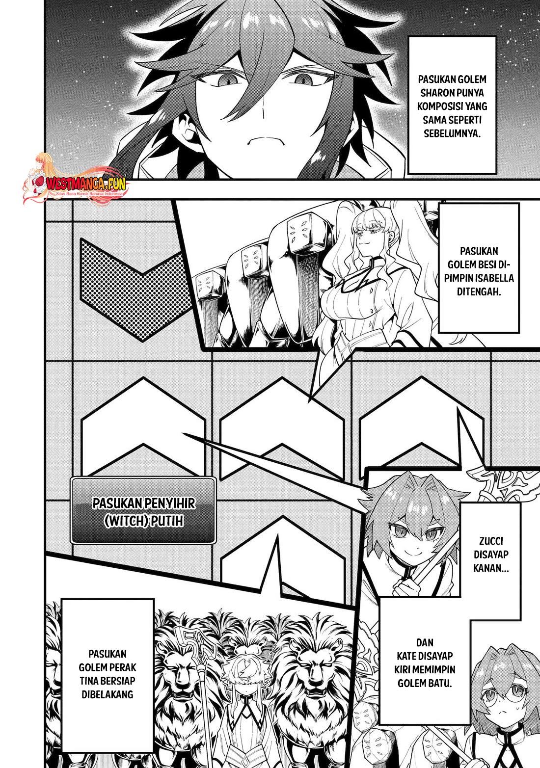 Kouryakuhon o Kushi Suru Saikyou no Mahoutsukai ~”meirei sa sero” to wa Iwa Senai Oreryuu Mao Tobatsu Saizen Ruuto ~ Chapter 64 Gambar 3
