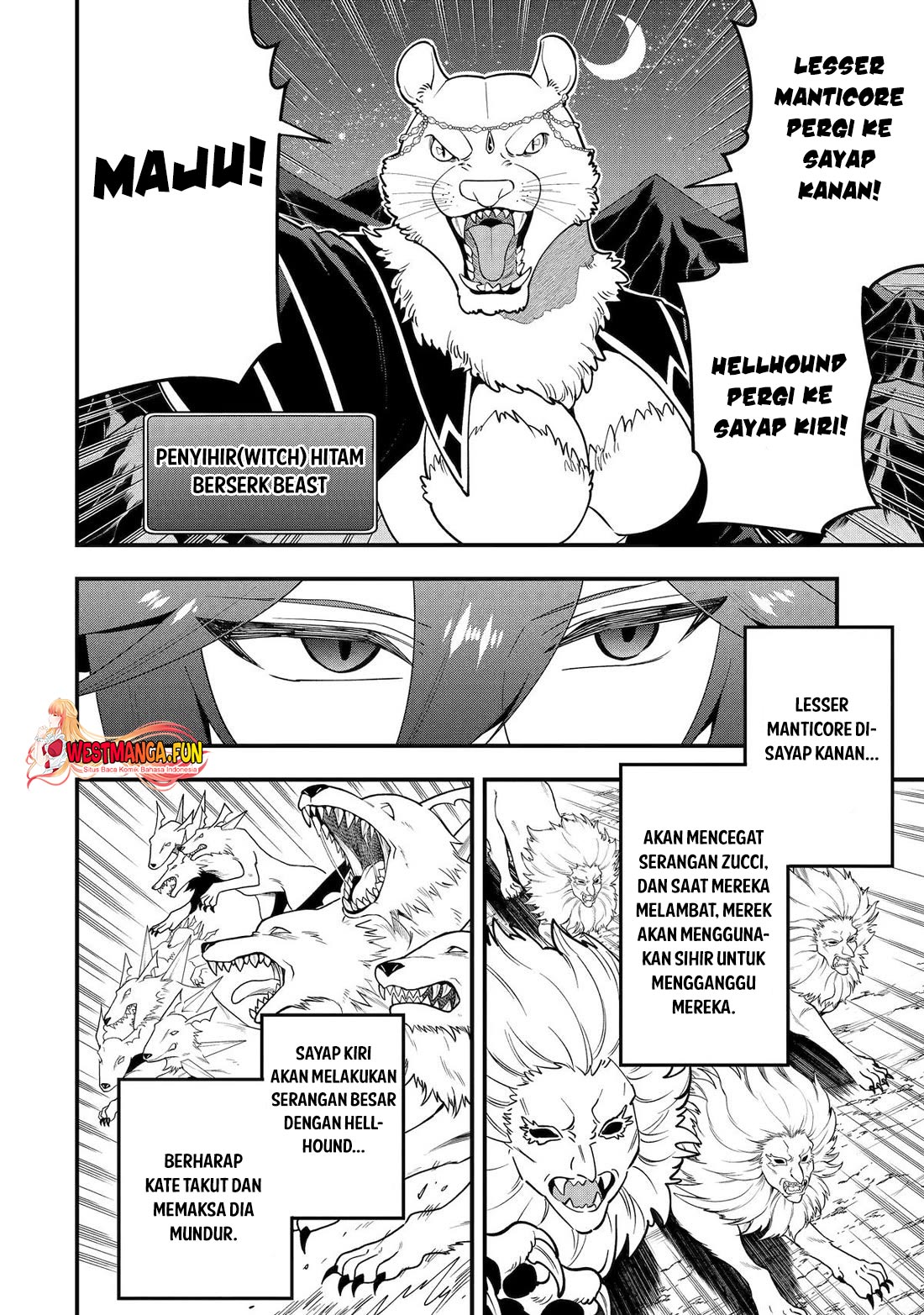 Kouryakuhon o Kushi Suru Saikyou no Mahoutsukai ~”meirei sa sero” to wa Iwa Senai Oreryuu Mao Tobatsu Saizen Ruuto ~ Chapter 64 Gambar 8