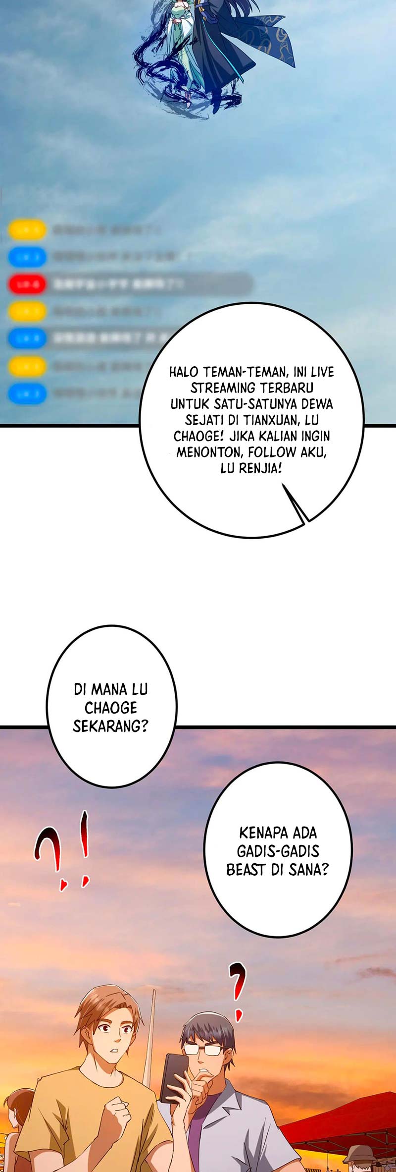 Keep A Low Profile, Sect Leader Chapter 413 Gambar 29