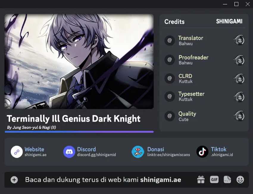 Baca Komik Terminally-Ill Genius Dark Knight  Chapter 75 Gambar 1