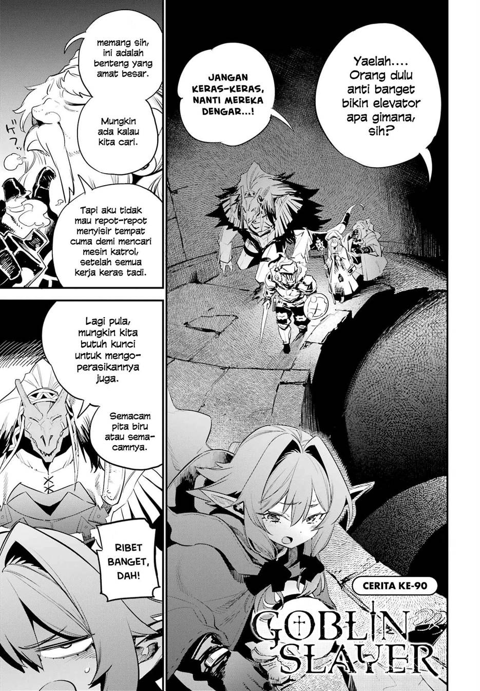 Baca Komik Goblin Slayer Chapter 90 Gambar 1
