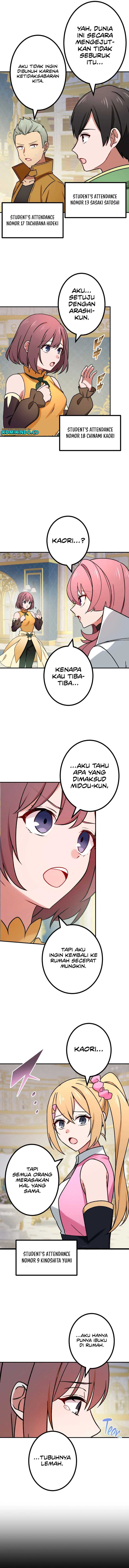 The strongest assassin gets transferred to another world with his whole class Chapter 55 bahasa Indonesia Gambar 9