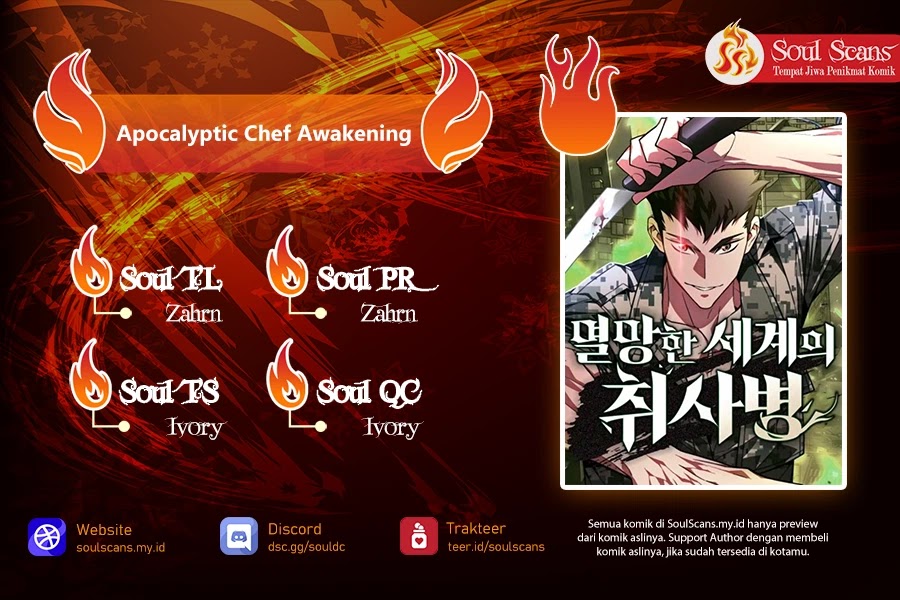 Baca Komik Apocalyptic Chef Awakening Chapter 25 Gambar 1