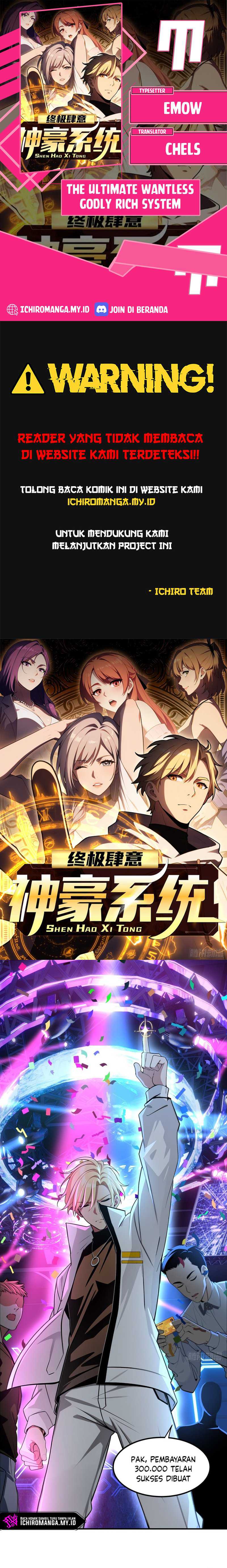 Baca Komik The Ultimate Wantless Godly Rich System Chapter 11 Gambar 1