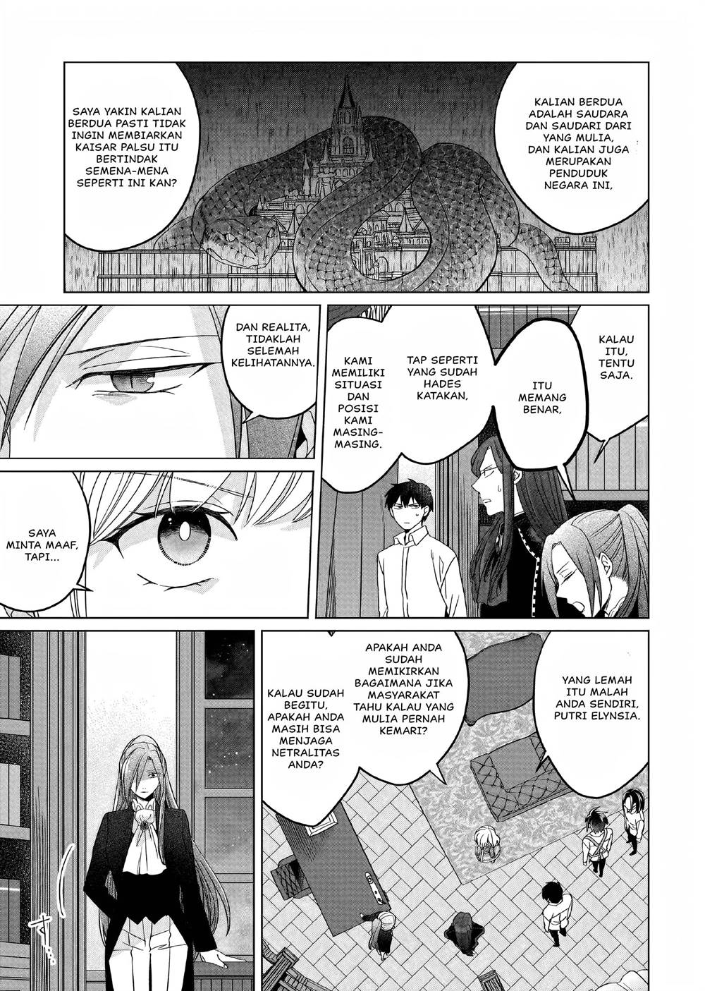 Yarinaoshi Reijou wa Ryuutei Heika wo Kouryaku-chuu Chapter 22 Gambar 28