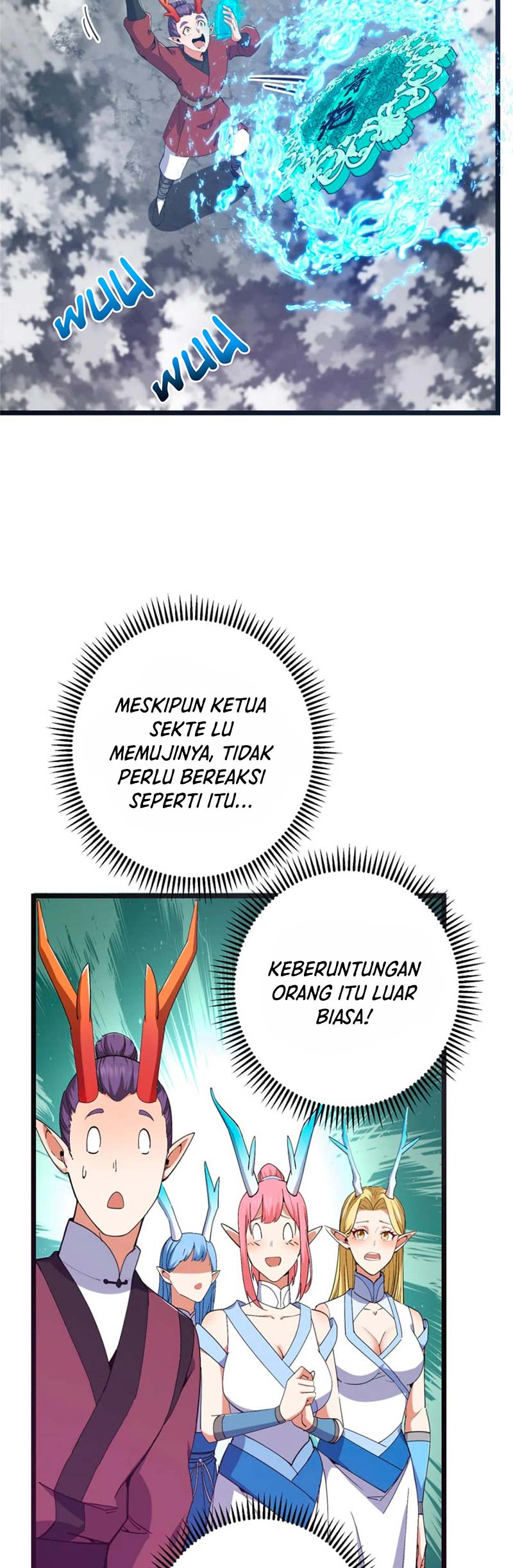 Keep A Low Profile, Sect Leader Chapter 416 Gambar 14