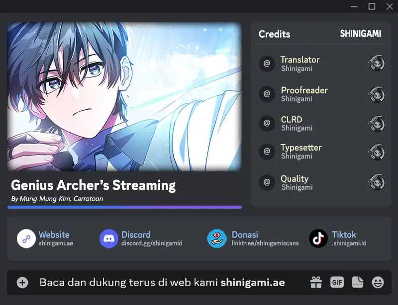 Baca Komik Genius Archer’s Streaming Chapter 45 Gambar 1