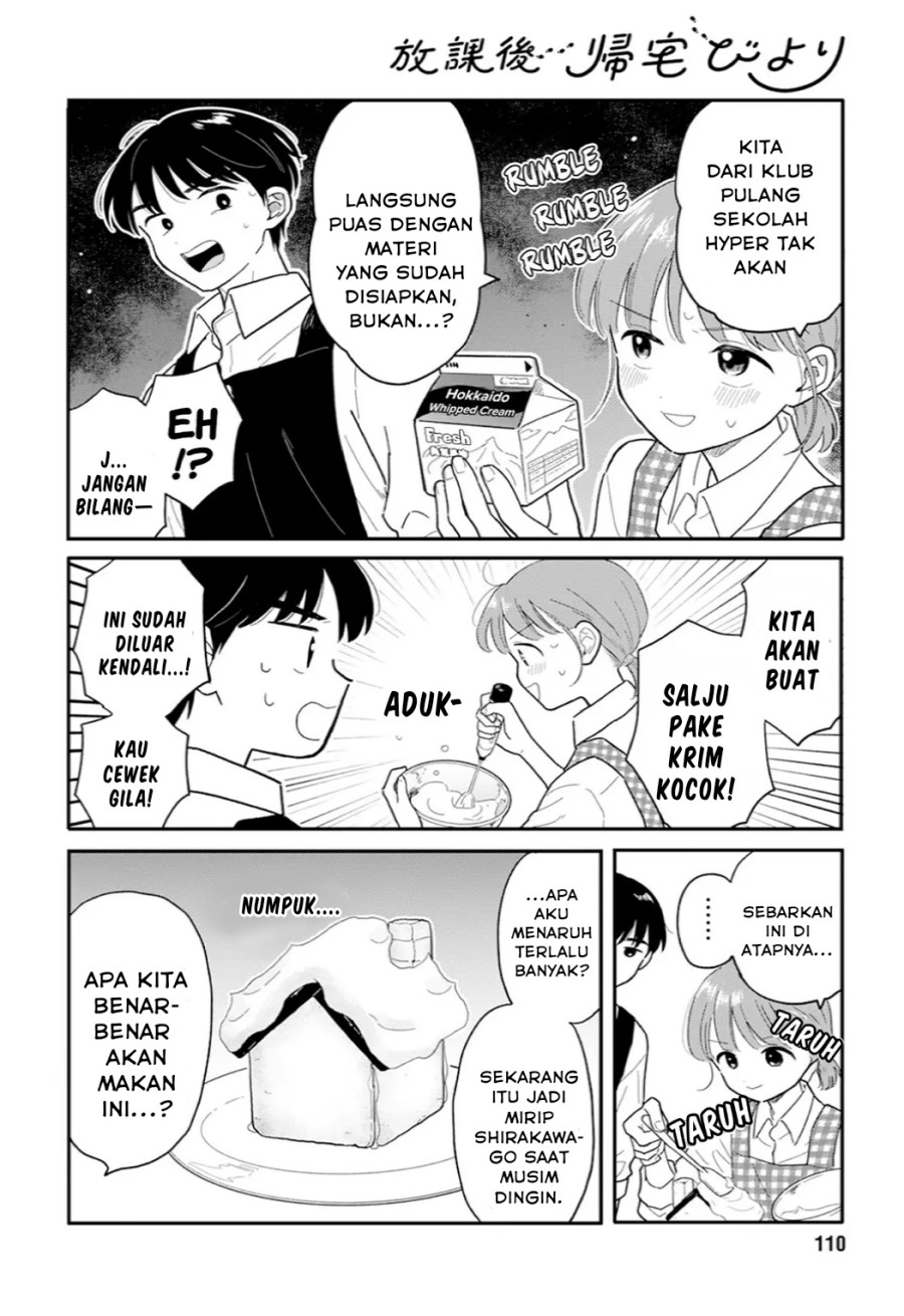 Houkago Kitaku Biyori Chapter 25 bahasa Indonesia Gambar 12