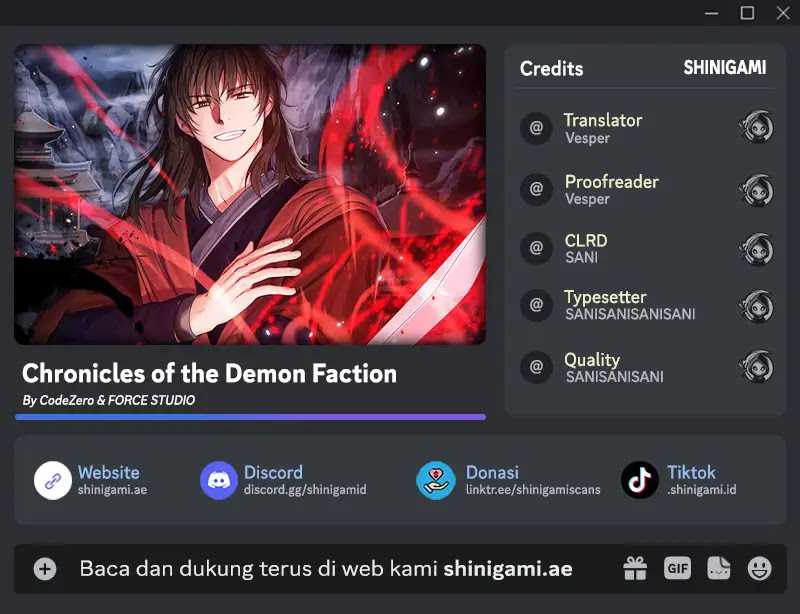 Baca Komik Chronicles of the Demon Faction Chapter 87 Gambar 1