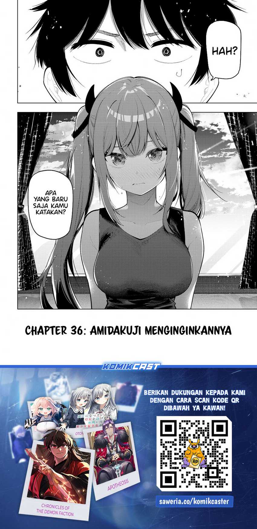 Mayonaka Heart Tune Chapter 36 Gambar 20