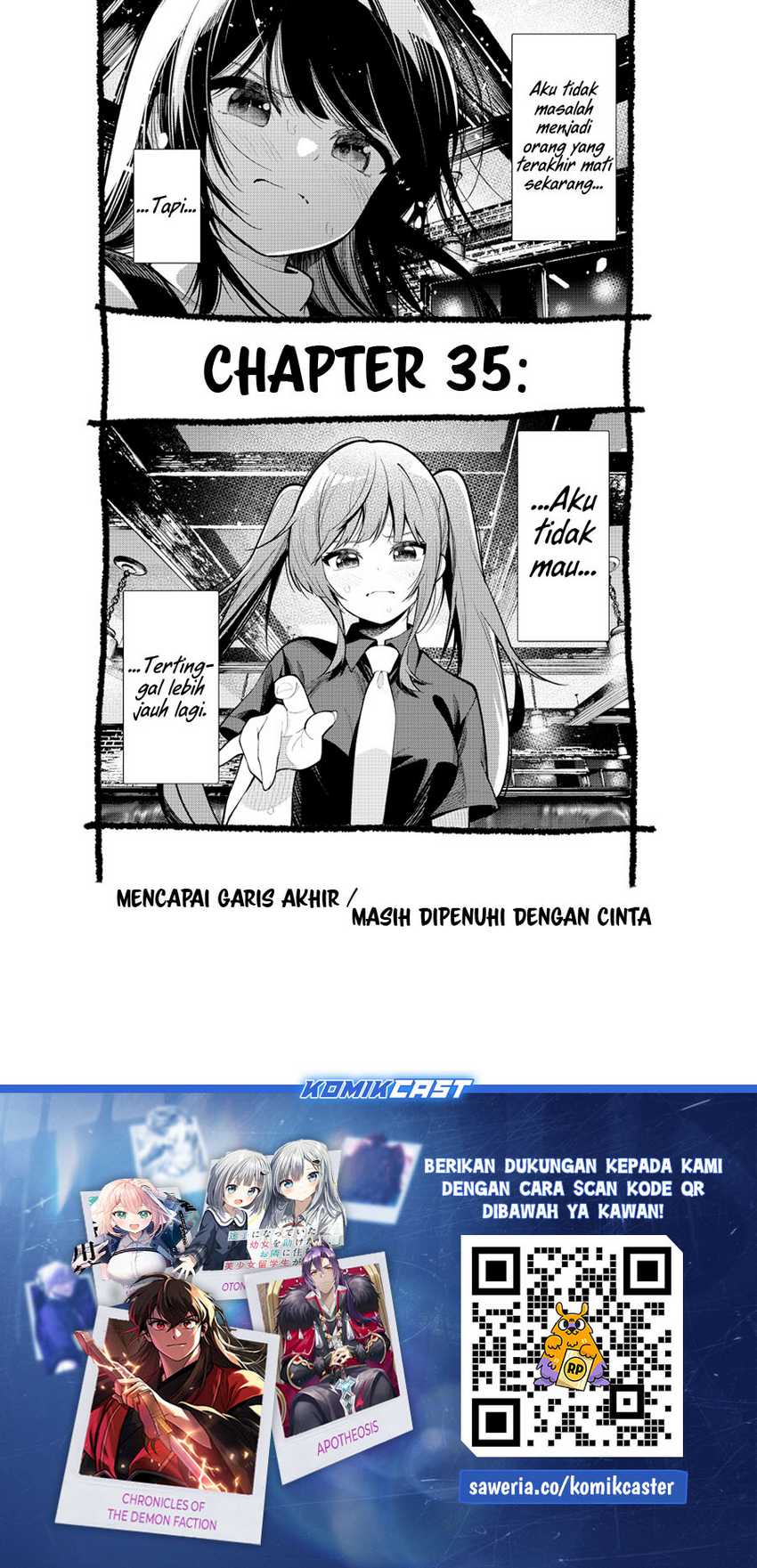 Mayonaka Heart Tune Chapter 35 Gambar 20