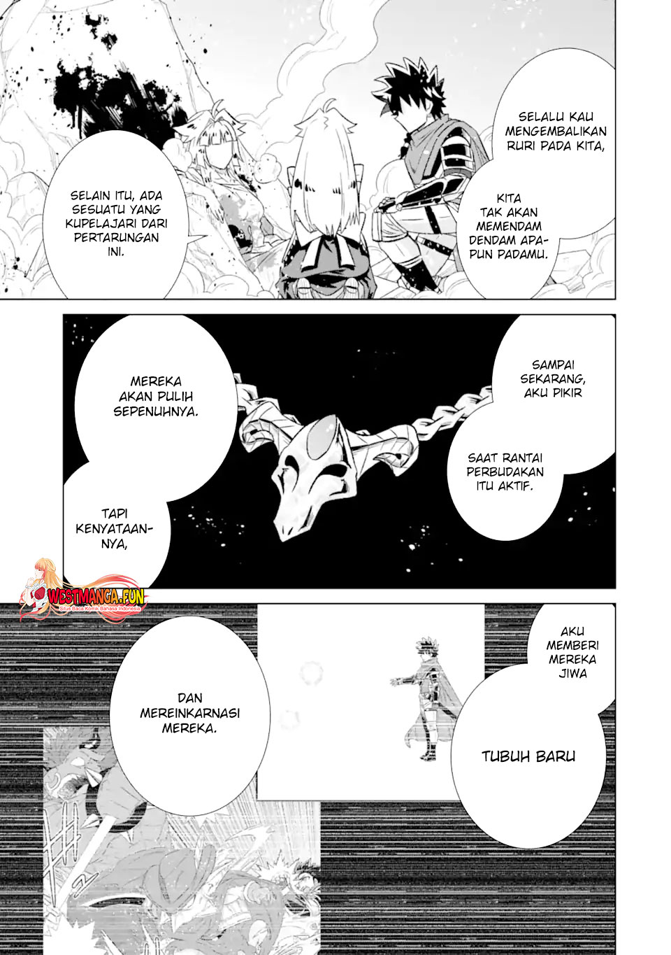 Isekai de tadahitori no mamono tsukai ~ tenshoku shitara maou ni machigawa remashita Chapter 56 Gambar 21
