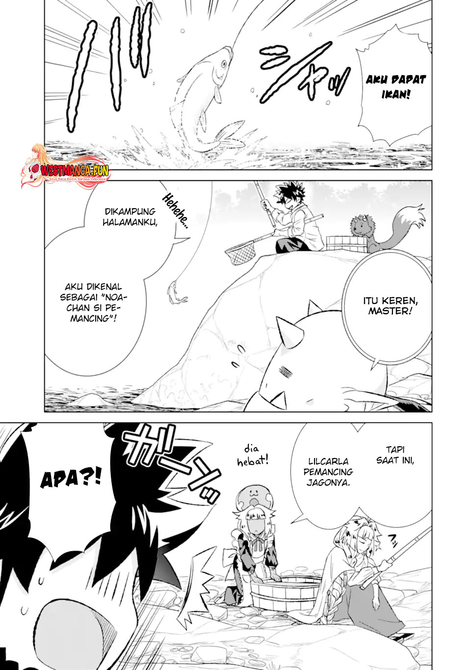 Isekai de tadahitori no mamono tsukai ~ tenshoku shitara maou ni machigawa remashita Chapter 56 Gambar 36