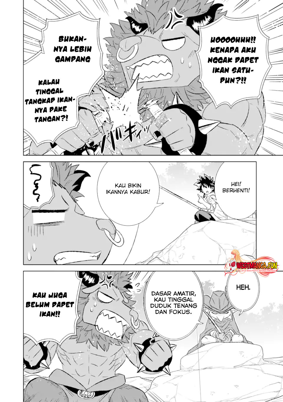 Isekai de tadahitori no mamono tsukai ~ tenshoku shitara maou ni machigawa remashita Chapter 56 Gambar 37