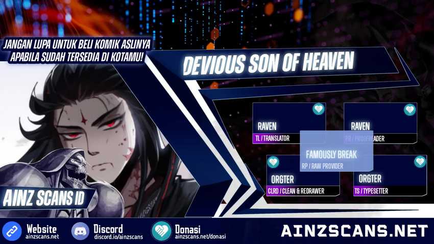 Baca Komik Devious Son Of Heaven Chapter 62 Gambar 1