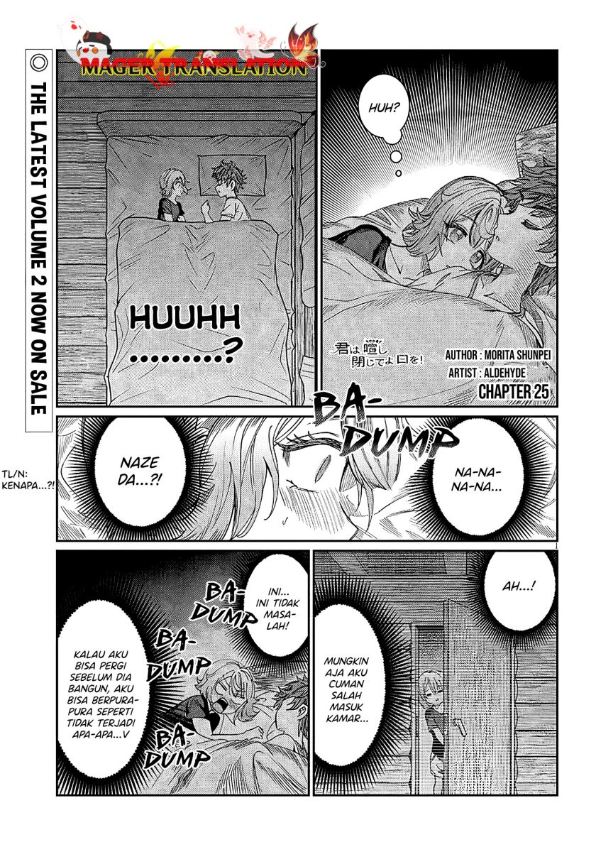 Baca Manga Kimi wa Yakamashi Tojite yo Kuchi wo! Chapter 26 Gambar 2