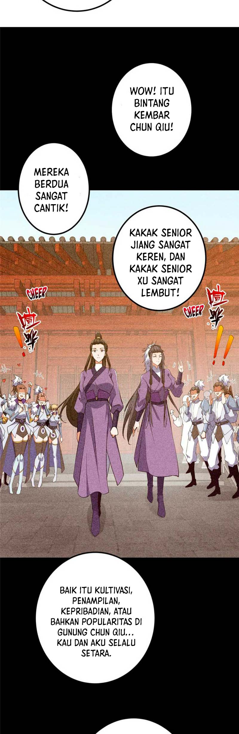 Keep A Low Profile, Sect Leader Chapter 420 Gambar 9