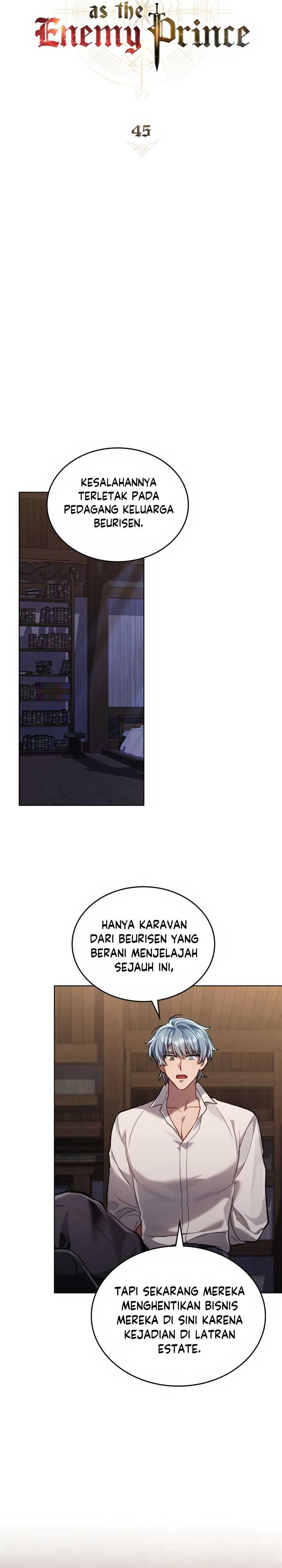 Reborn as the Enemy Prince Chapter 45 bahasa Indonesia Gambar 9