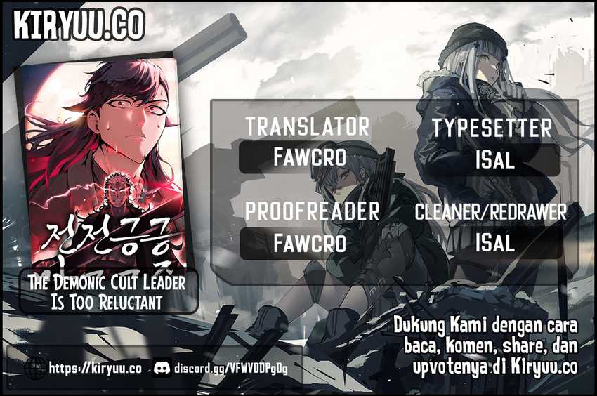 Baca Komik The Demonic Cult Leader Is Too Reluctant Chapter 26 bahasa Indonesia Gambar 1