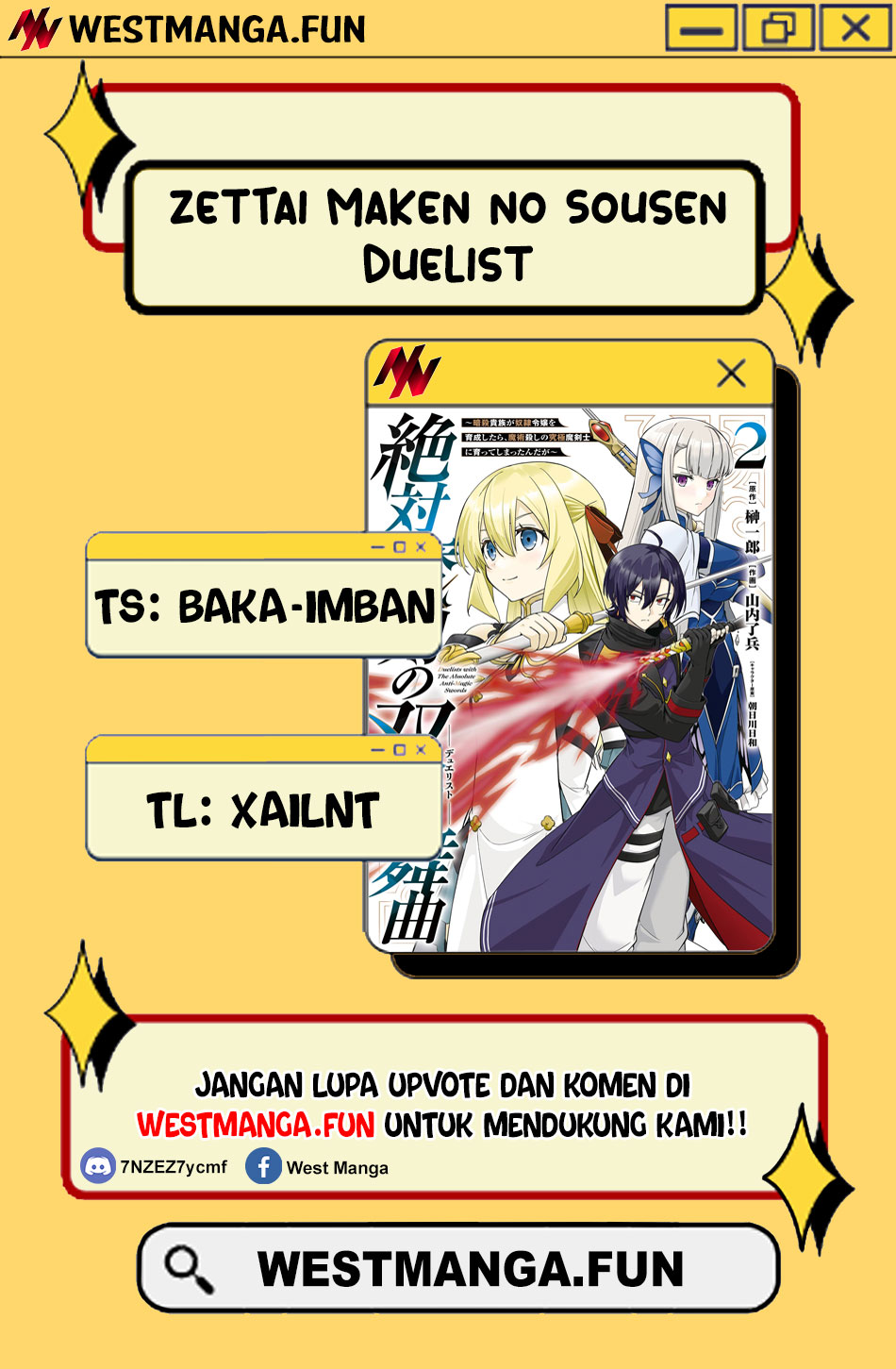 Zettai Maken no Duelist  Chapter 14 bahasa Indonesia Gambar 4