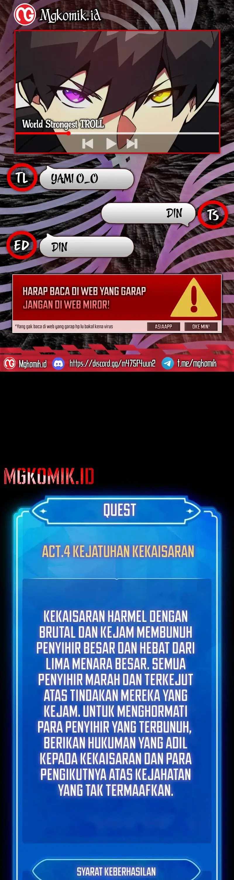 Baca Komik The Game’s Greatest Troll Chapter 106 Gambar 1