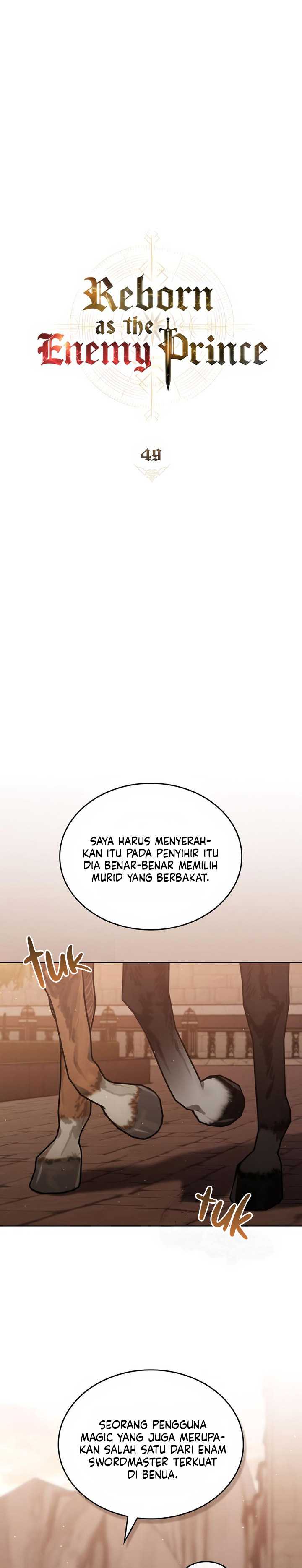 Reborn as the Enemy Prince Chapter 49 bahasa Indonesia Gambar 6