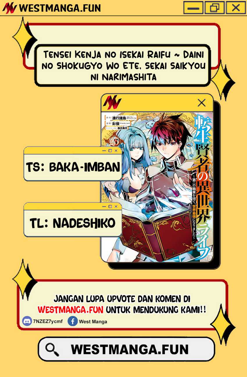 Tensei Kenja no Isekai Raifu Chapter 70.1 Gambar 4