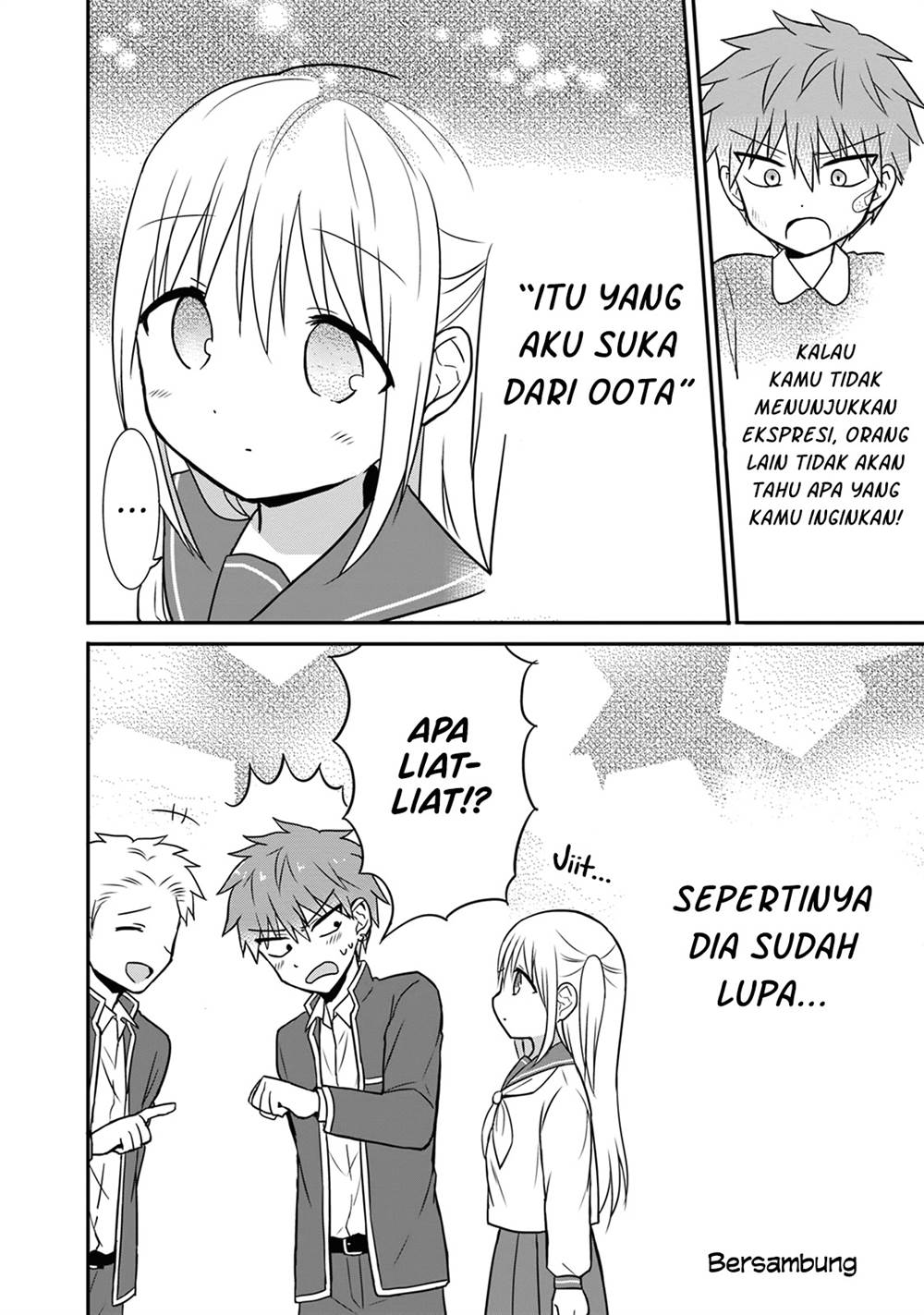 Kao ni denai Kashiwada-san to Kao ni deru Ota-kun Chapter 13.5 Gambar 8