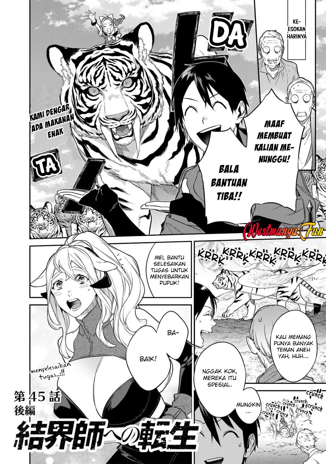 Kekkaishi e no Tensei Chapter 45 Gambar 13