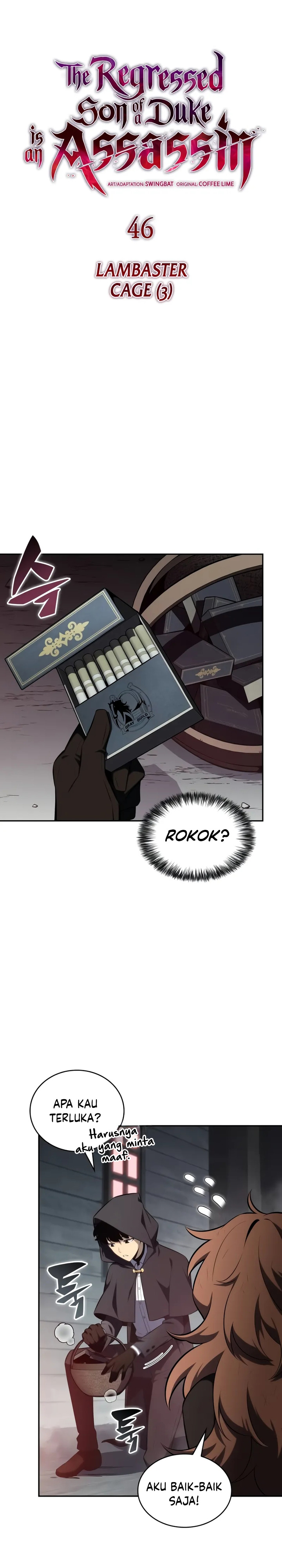 The Regressed Son Of A Duke Is An Assassin Chapter 46 bahasa Indonesia Gambar 6