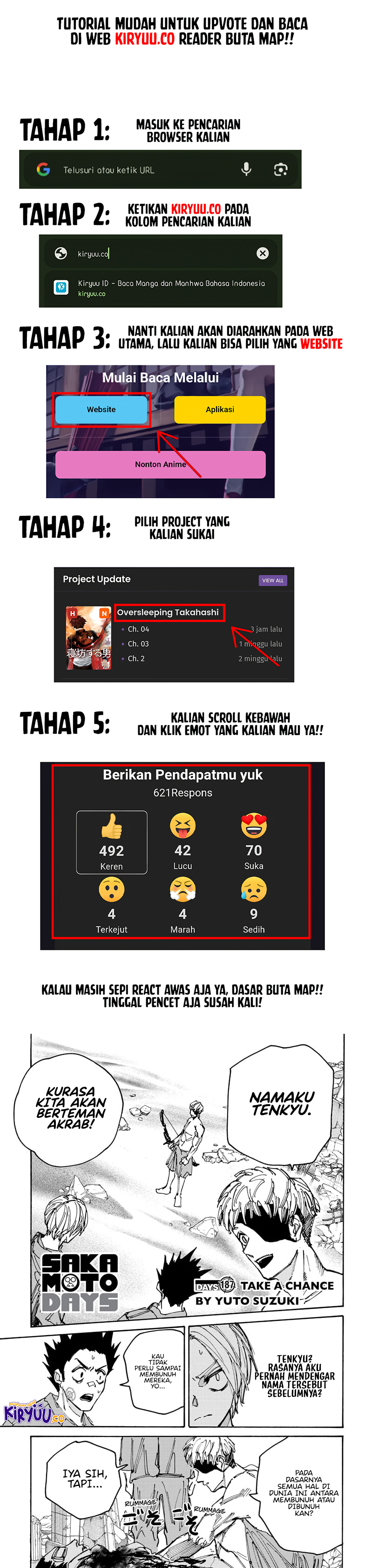 Baca Manga Sakamoto Days Chapter 187 Gambar 2