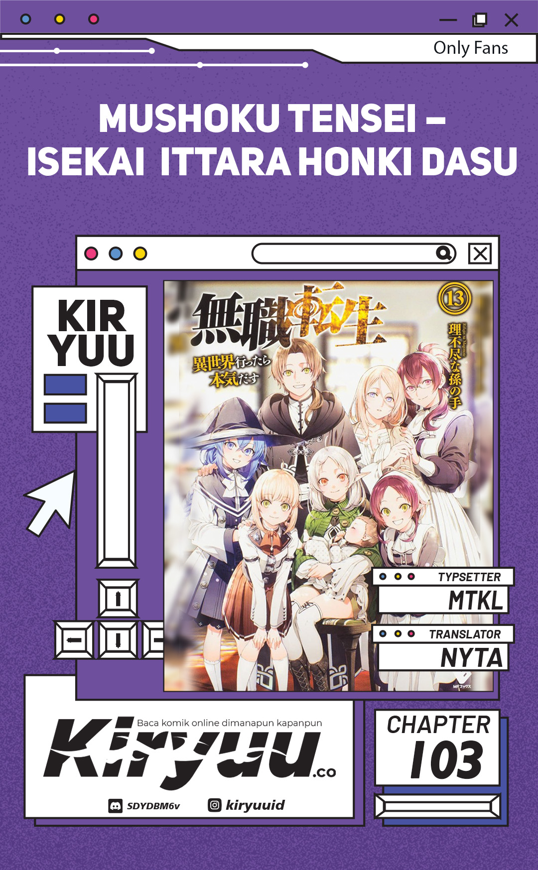 Baca Komik Mushoku Tensei: Isekai Ittara Honki Dasu Chapter 103 Gambar 1