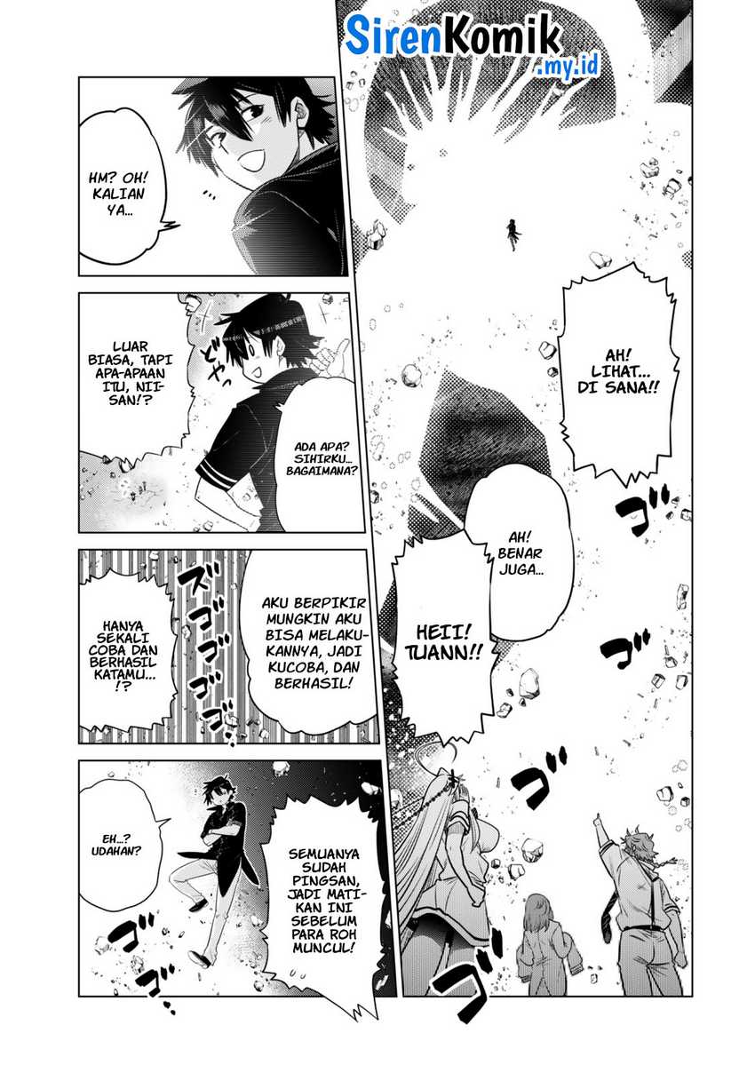 Ochikobore Datta Ani Ga Jitsuha Saikyou: Shijou Saikyou No Yuusha Wa Tensei-shi, Gakuen De Mujikaku Ni Musou Suru Chapter 31 Gambar 18