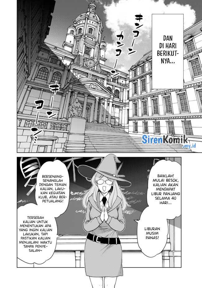 Ochikobore Datta Ani Ga Jitsuha Saikyou: Shijou Saikyou No Yuusha Wa Tensei-shi, Gakuen De Mujikaku Ni Musou Suru Chapter 31 Gambar 31