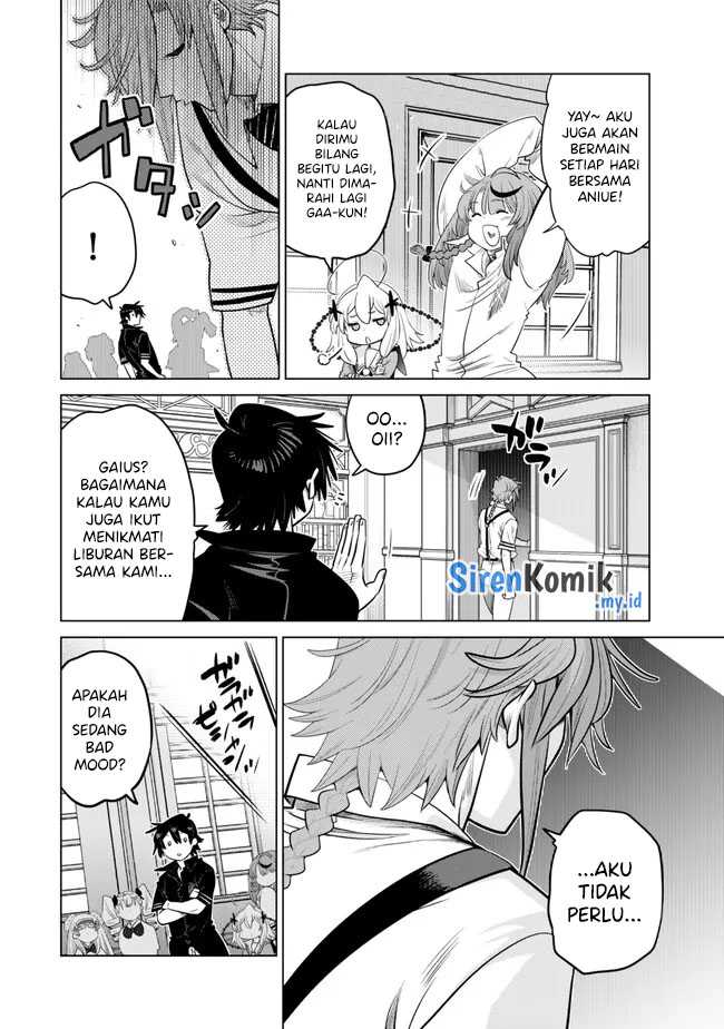 Ochikobore Datta Ani Ga Jitsuha Saikyou: Shijou Saikyou No Yuusha Wa Tensei-shi, Gakuen De Mujikaku Ni Musou Suru Chapter 31 Gambar 35