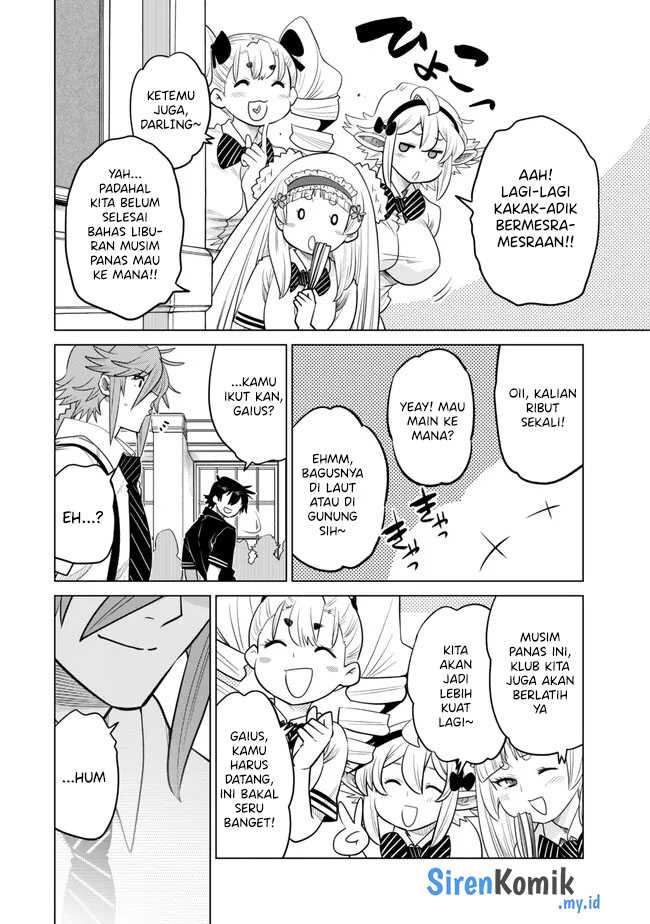 Ochikobore Datta Ani Ga Jitsuha Saikyou: Shijou Saikyou No Yuusha Wa Tensei-shi, Gakuen De Mujikaku Ni Musou Suru Chapter 31 Gambar 41