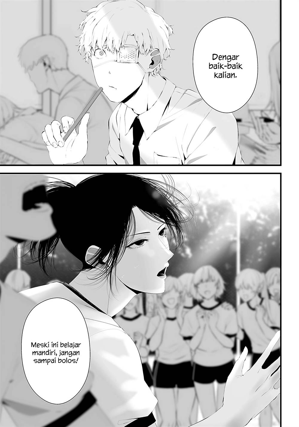 Baca Komik Tsurenai Hodo Aokute Azatoi Kurai ni Akai Chapter 35 Gambar 1