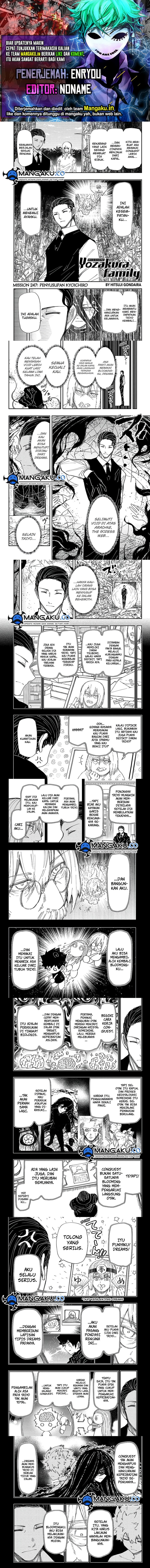 Baca Komik Mission: Yozakura Family Chapter 247 Gambar 1