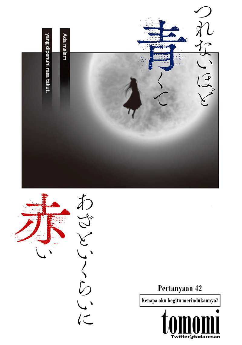 Baca Manga Tsurenai Hodo Aokute Azatoi Kurai ni Akai Chapter 42 Gambar 2