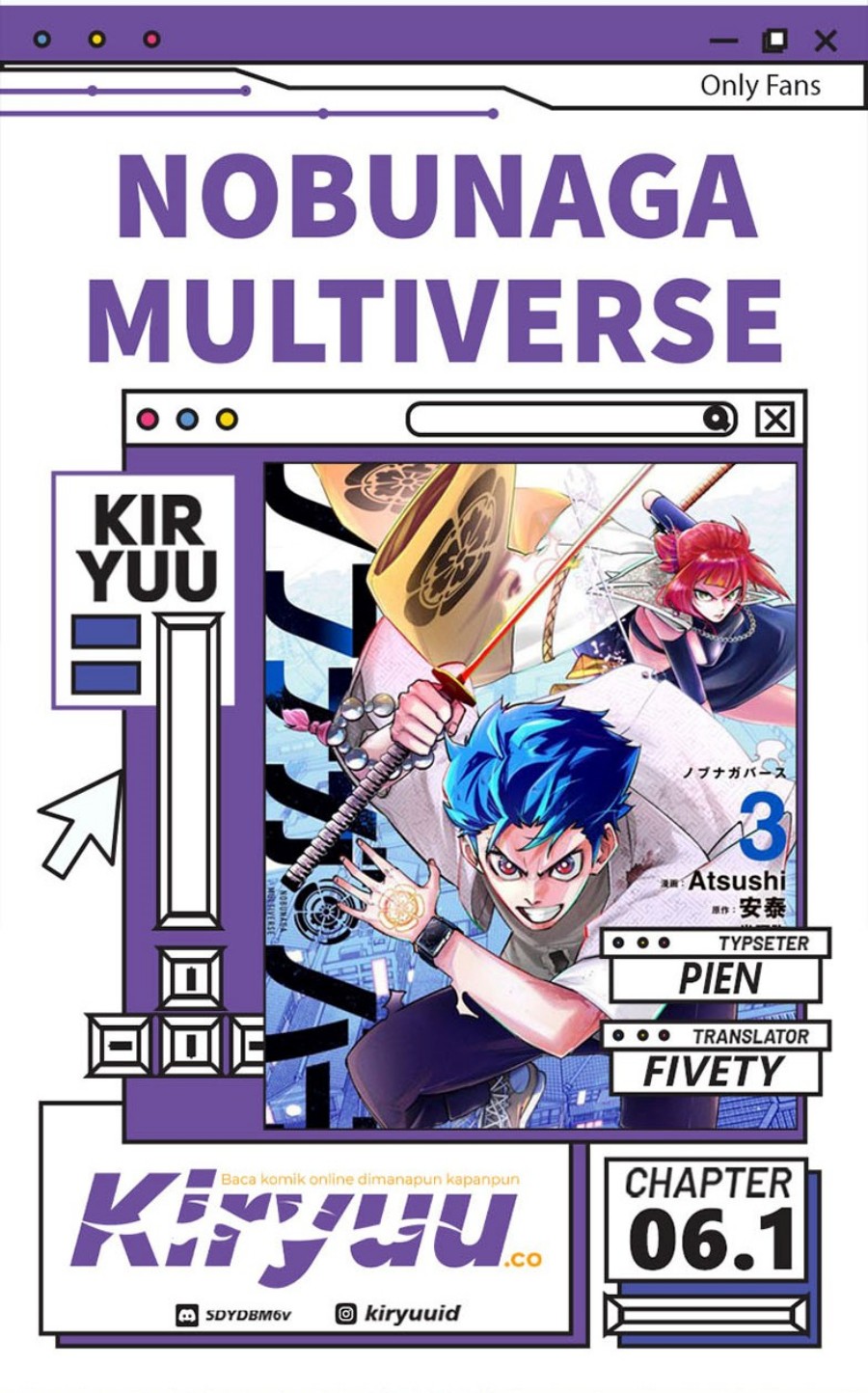 Baca Komik Nobunaga Multiverse Chapter 6.1 bahasa Indonesia Gambar 1