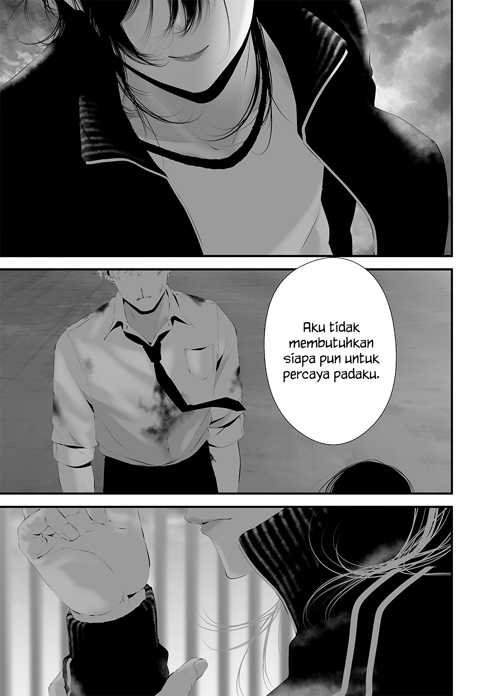 Tsurenai Hodo Aokute Azatoi Kurai ni Akai Chapter 47 Gambar 22